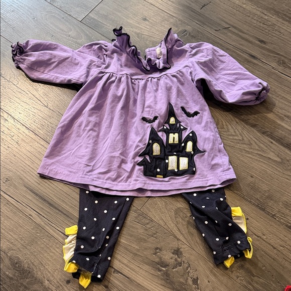 Marie Nicole Other - Marie Nicole Charming Purple and Black Kids Halloween Set